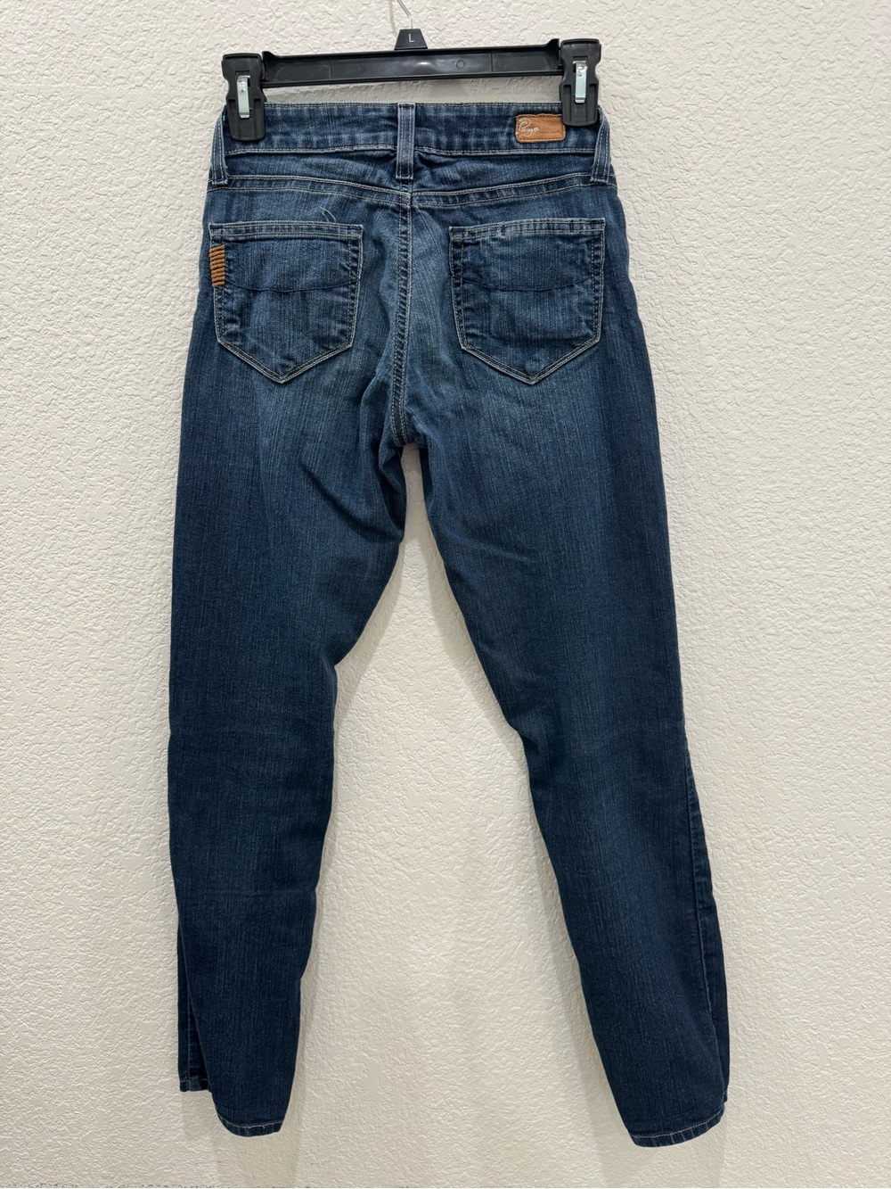 PAIGE Skyline Skinny Jeans Women’s Size 24 Medium Wash Stretch Denim Mid Rise - Picture 12 of 12